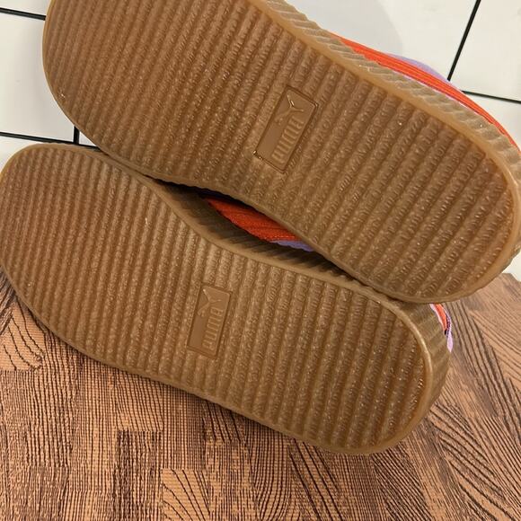 NWOT Puma Fenty Rihanna Creeper Lavender Purple Women’s Size 7.5 Platform Shoes - Picture 6 of 7